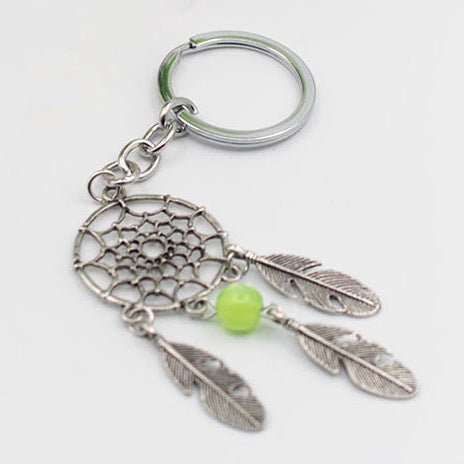 Wholesale Alloy Dream Catcher Metal Tassel Pendant Keychains