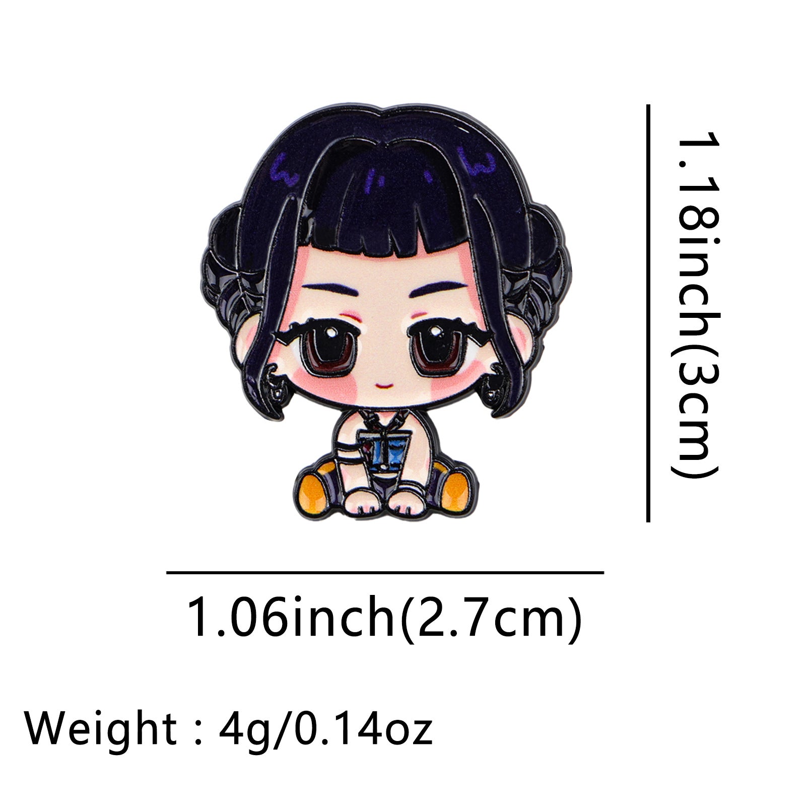 Wholesale Cartoon Girl Group Brooch Metal Badge Accessories