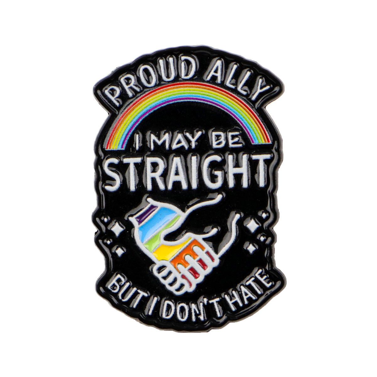 Wholesale Cute Black Cat Brooch Cartoon Metal Badge Clothing Brooch Accessories