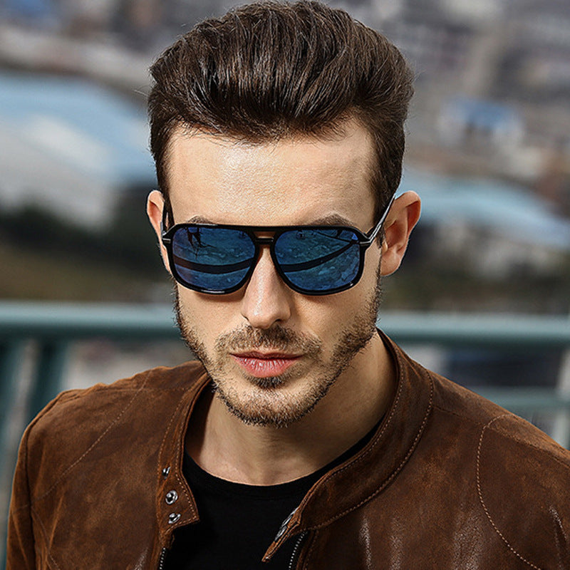 Wholesale Fashion Men's Polarized New Black Frame Sunglasses