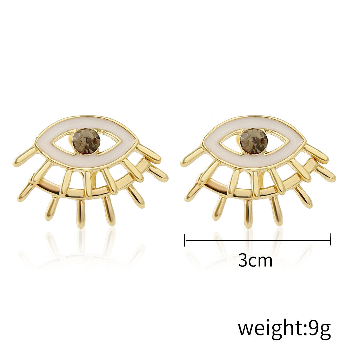 Wholesale Devil' s Eye Pendant Multi-Layer Necklace