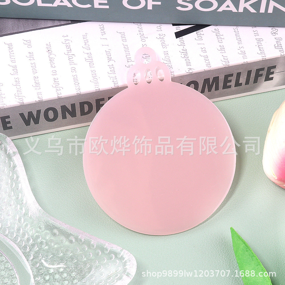 Wholesale 10pcs/ pack Acrylic Christmas Ornaments Decoration DIY Craft Christmas Tree Ornaments Patches