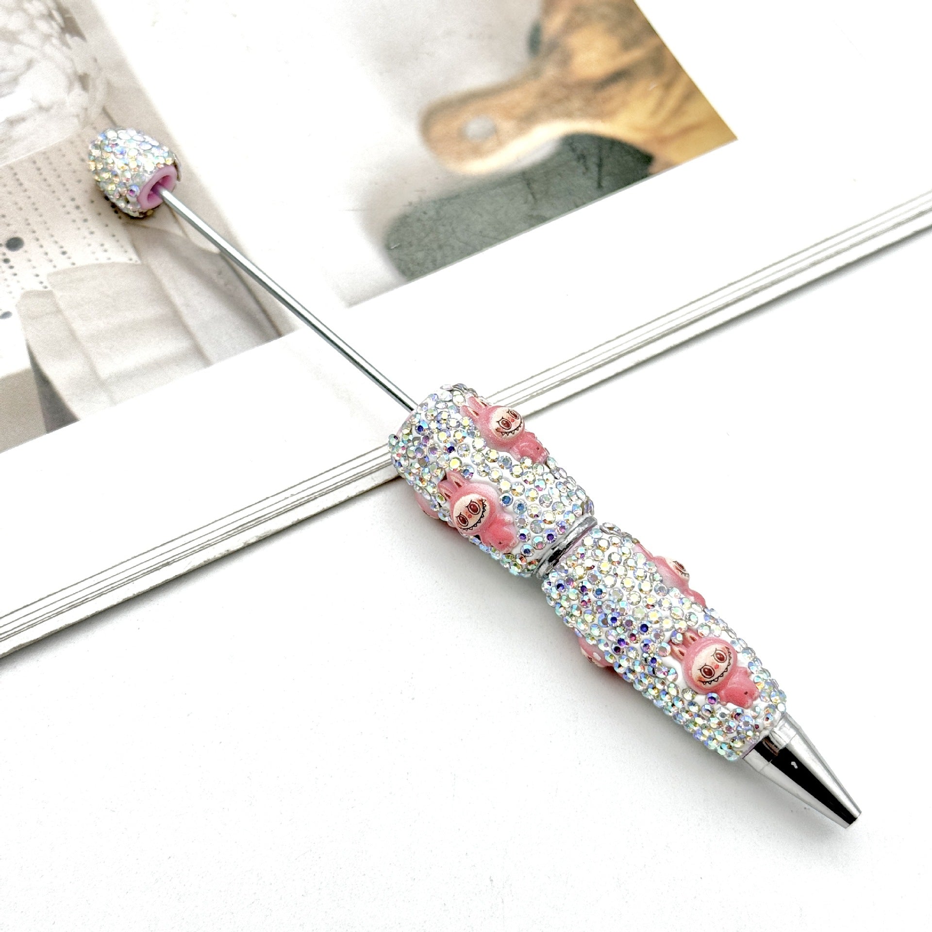Wholesale Diamond cartoon beaded pen
