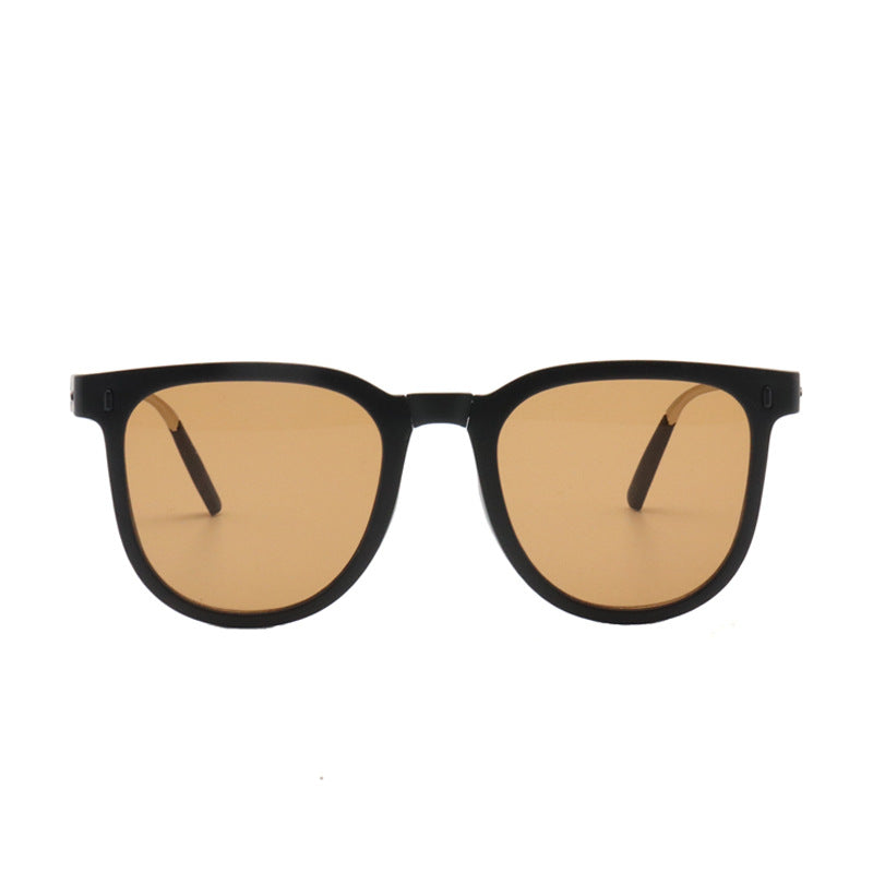 Wholesale Foldable Anti-UV Simple Fashion Lightweight Face Showing Small Sunglasses