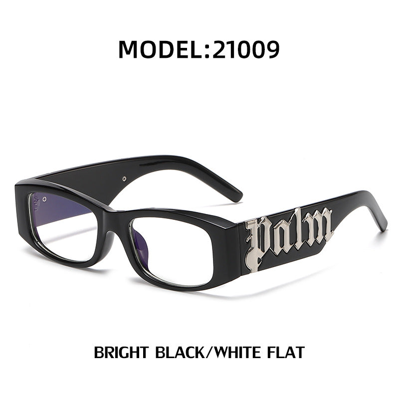 Wholesale Small Frame Fashion Wide Temples Anti-ultraviolet Sunglasses