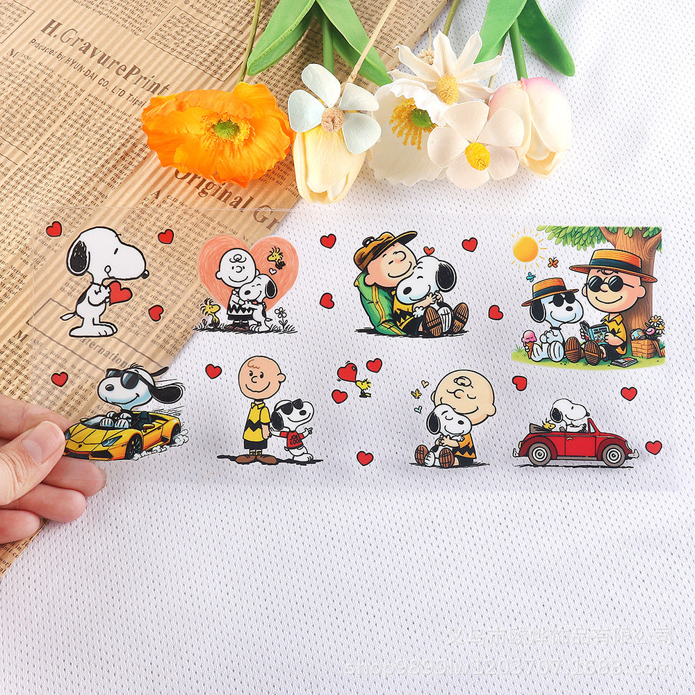 Wholesale Cartoon UV 16oz Transfer Sticker Anime Crystal UV DTF Wraps