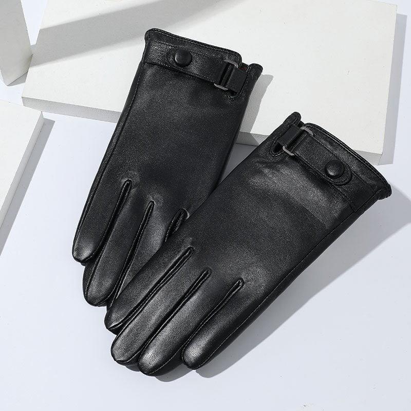 Wholesale Windproof, Waterproof, Warm and Cold Resistant Sheepskin Gloves