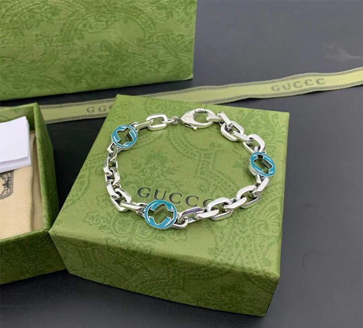 Wholesale Vintage Alphabet Bracelet