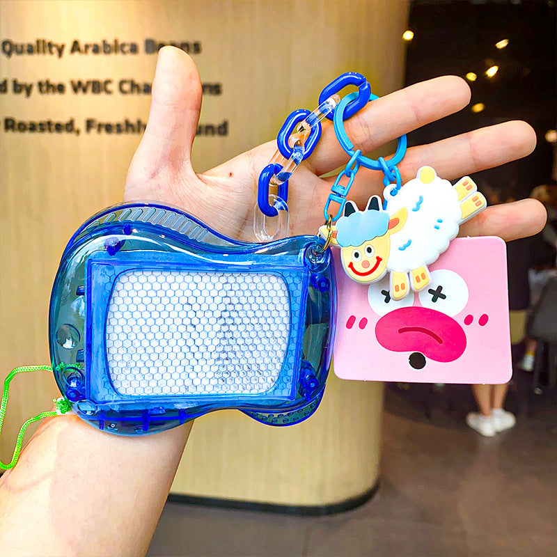 Wholesale Magnetic Writing Board Erasable and Erasable Mini Handwriting Painting Plastic Keychain