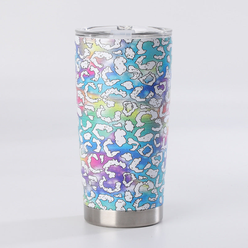 Wholesale Tumbler Stainless Steel Double-layer Spray Painted Ice Bullies Cup