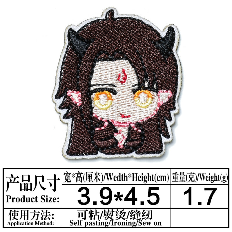 Wholesale Trendy Embroidered Felt Patches Self Adhesive For Clothing Jeans Repair Boutique Resale