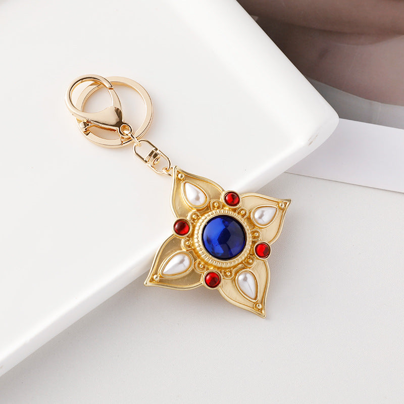 Keychains de metal de color al por mayor