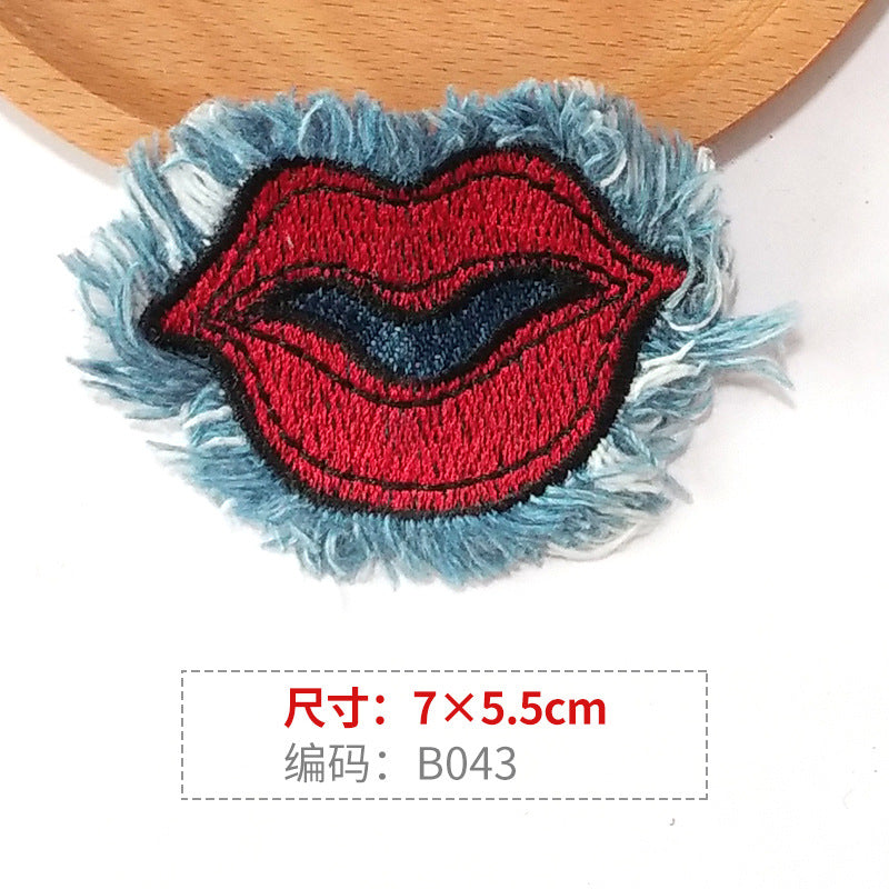 Wholesale Letter Skull Series Embroidery DIY Patches