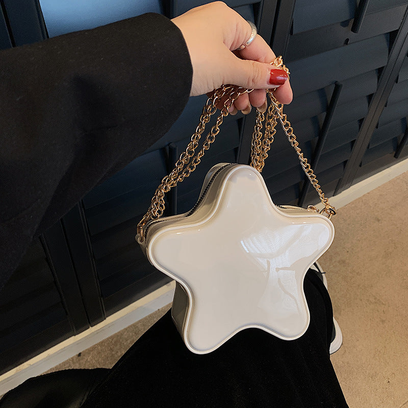 Bolso al por mayor de hombro estrella de PU