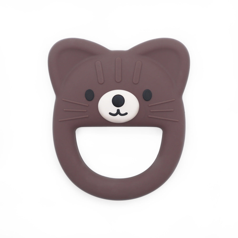 Wholesale 10PCS/PACK Baby Soft Silicone Animal Food Grade Teething Stick