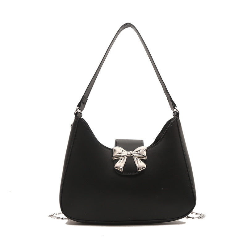 Wholesale Fashion Bow Decoration Popular Chain Crossbody Shoulder Bag