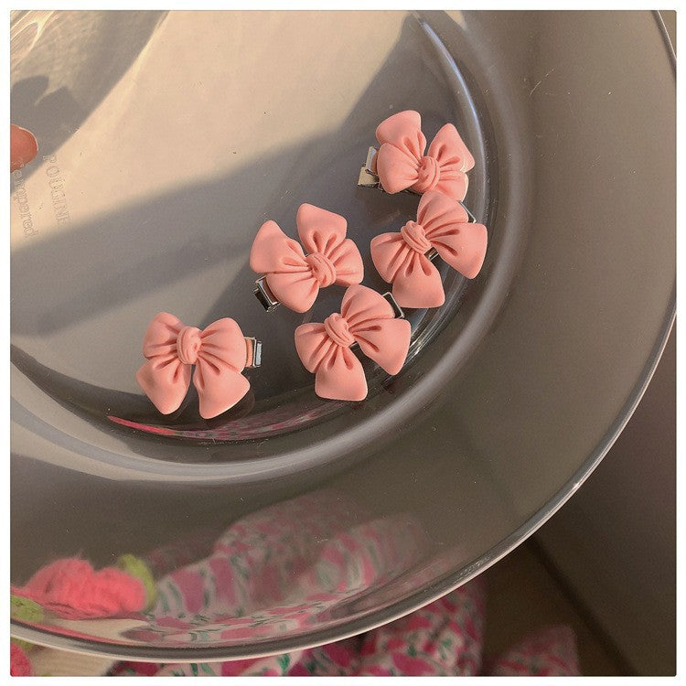 Wholesale 6 Pack Pink Love Hair Clips