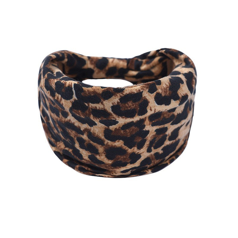 Wholesale Non-slip Bohemian Leopard Print Headband