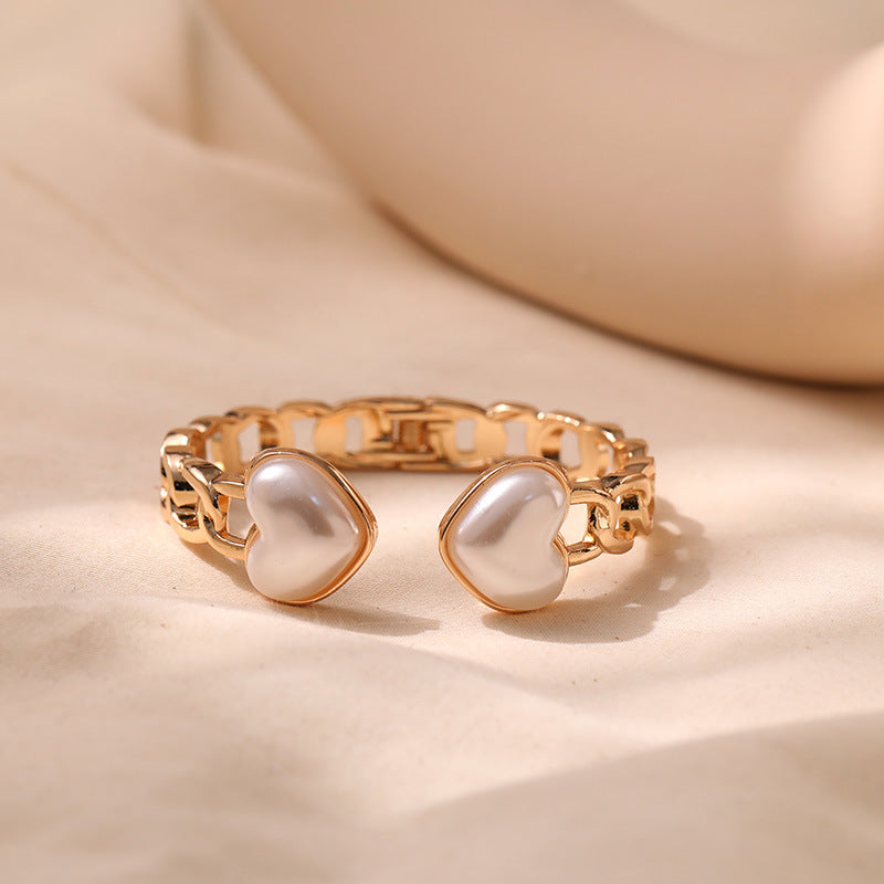 Wholesale Love Pearl Alloy Bracelet