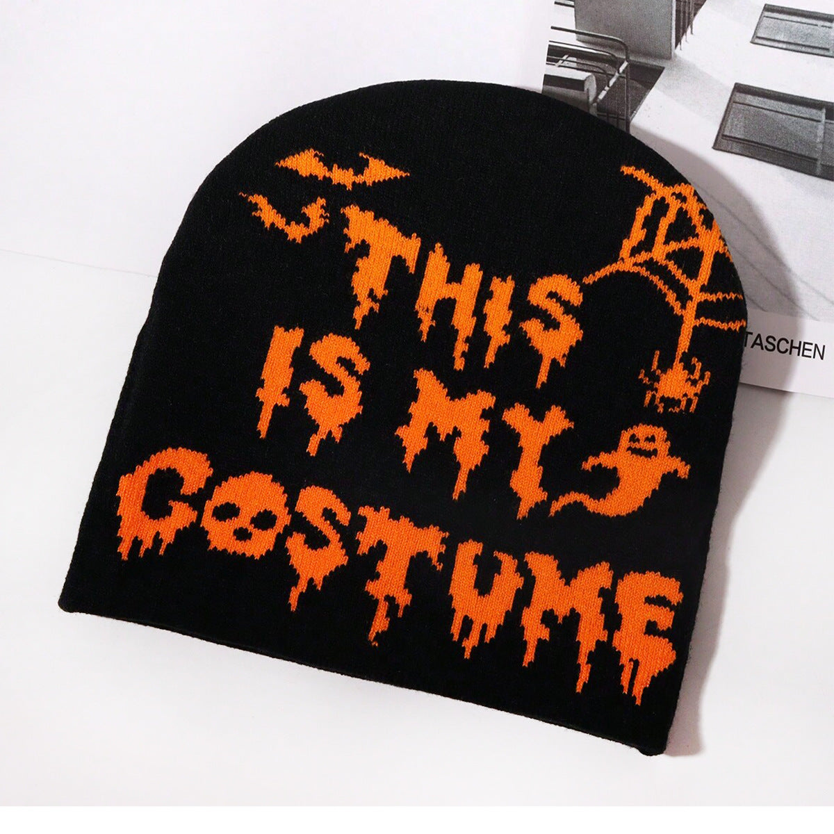 Wholesale Trendy Autumn and Winter Halloween Knit Hats