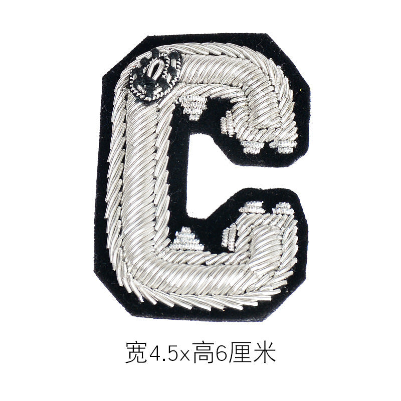 Wholesale DIY Hand Embroidered Indian Silk Mamba Snake Badge Cloth Patch Hat Clothes Accessories FS