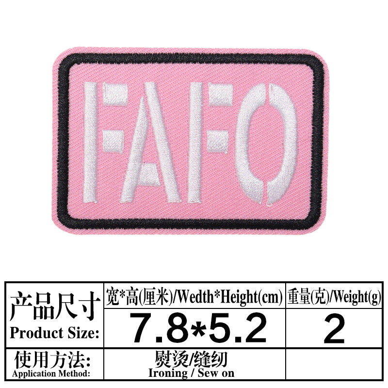 Wholesale Twill Embroidered Alphabet Patches Black White Rectangle Applique 33 Styles For Sweater DIY Craft Supply
