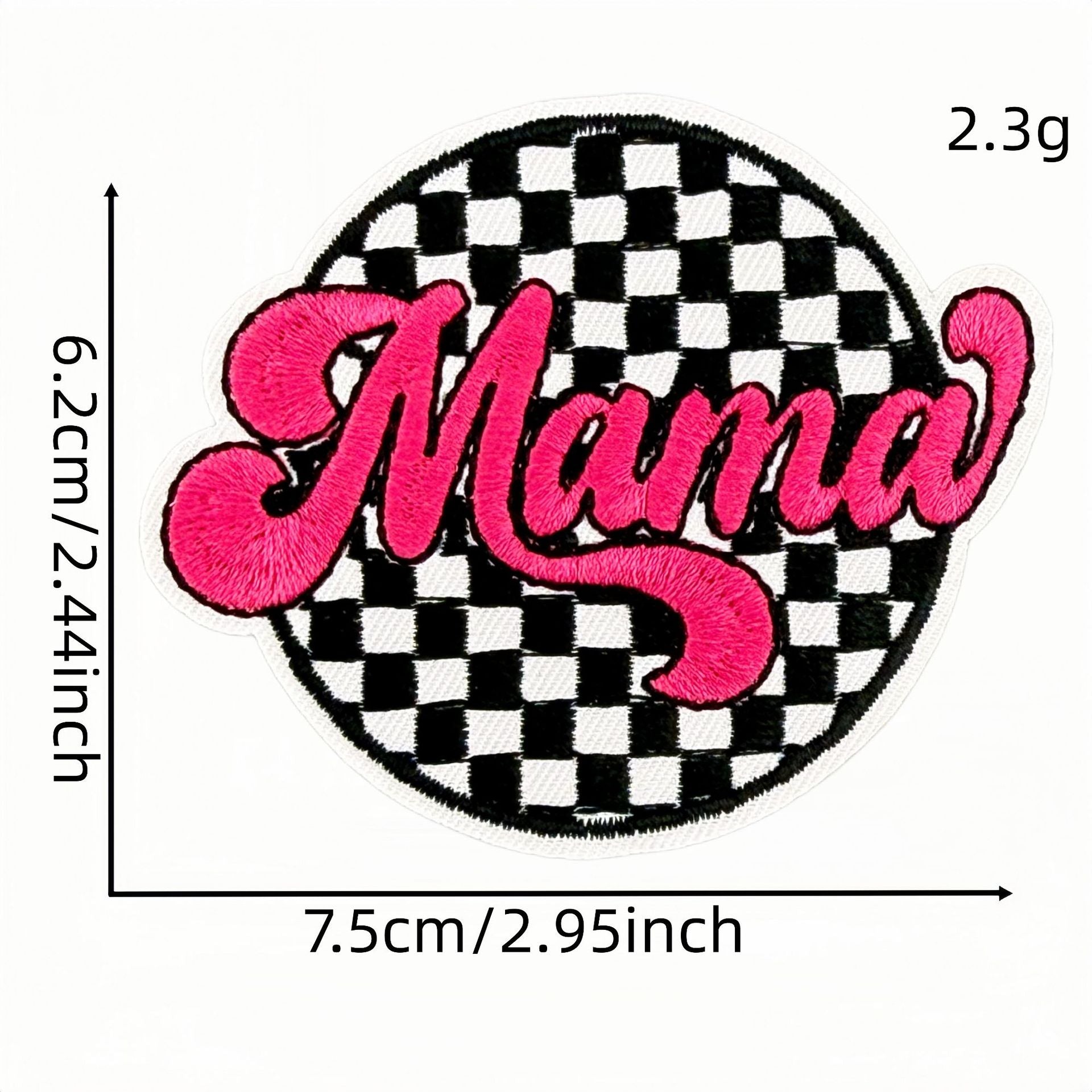Wholesale 12 Pc Trendy Plaid Leopard Lightning Embroidered Iron On Patches For Hats DIY Decorative Accessory