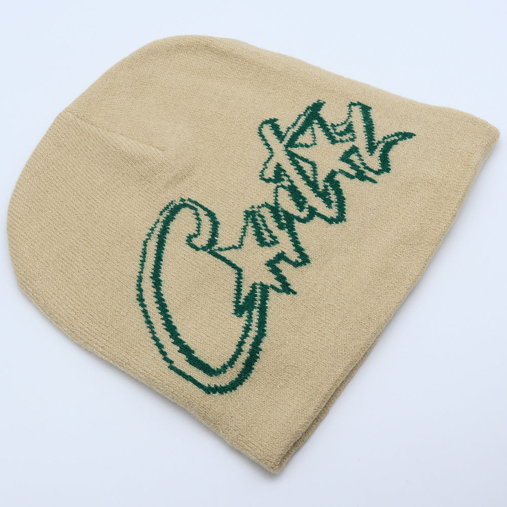 Wholesale Fashion Versatile Trendy Street Hip Hop Fashion Jacquard Ship Knitted Hat