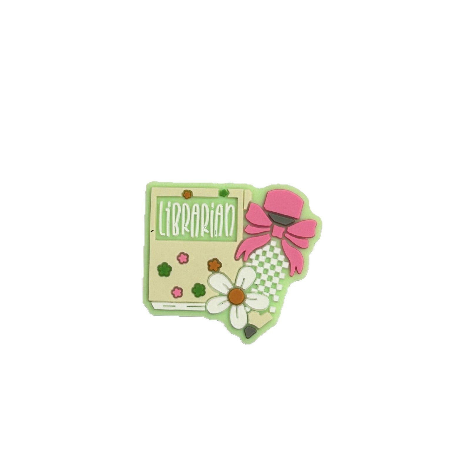 Wholesale  10pcs Cartoon Learning Series Luminous DIY Loose Beads Food Grade Silicone Pacifier Chain Bead Pen