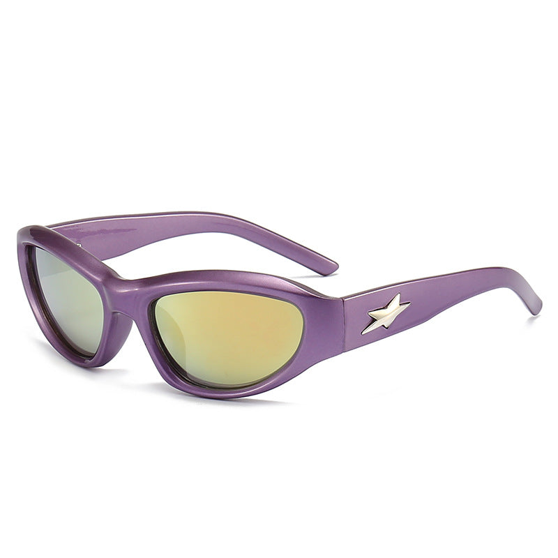 Wholesale Y2K Millennium Cat Eye PC Sunglasses