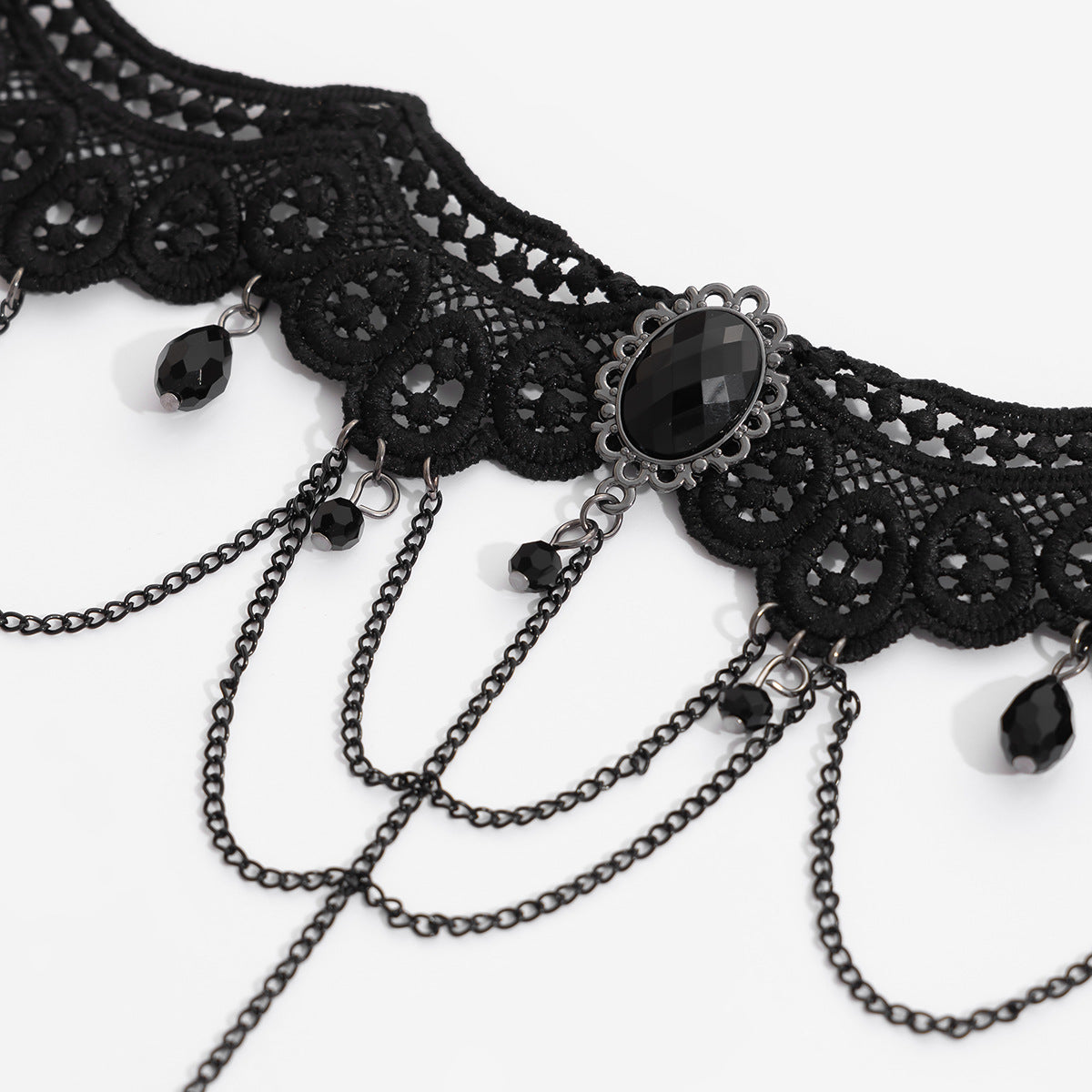 Wholesale Lolita dark lace clavicle necklace