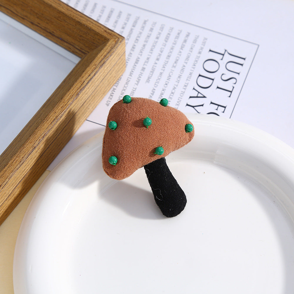 Wholesale 10pcs Cute mushroom Doll Accessories