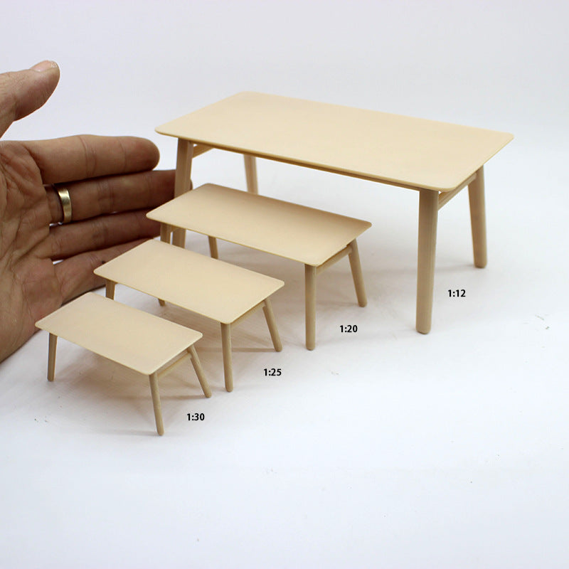 Wholesale Mini dollhouse decorations dining tables  chairs Doll Accessories