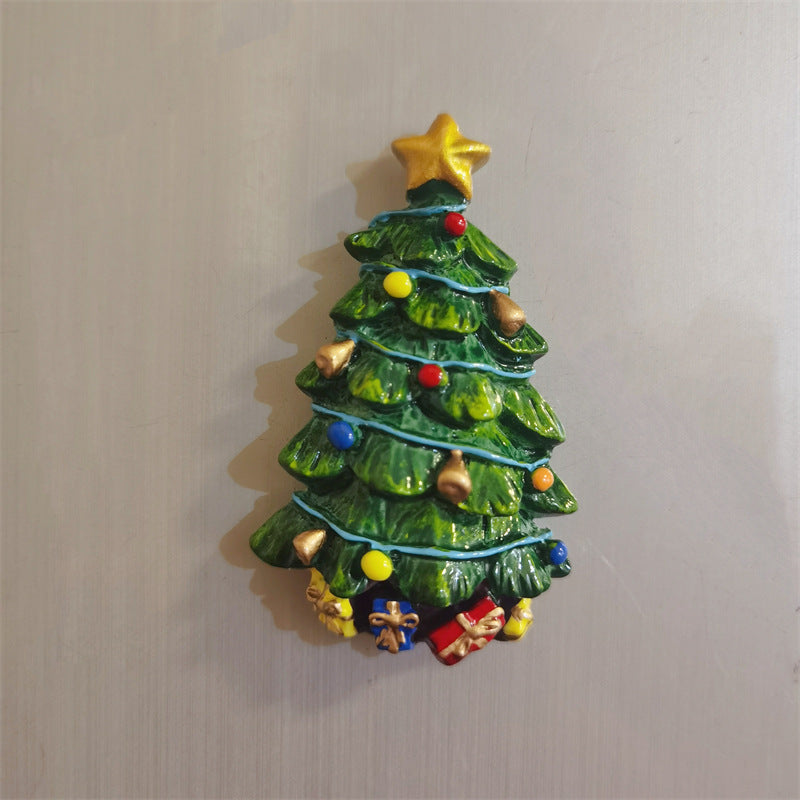 Wholesale Christmas Elderly Refrigerator Stickers Decoration