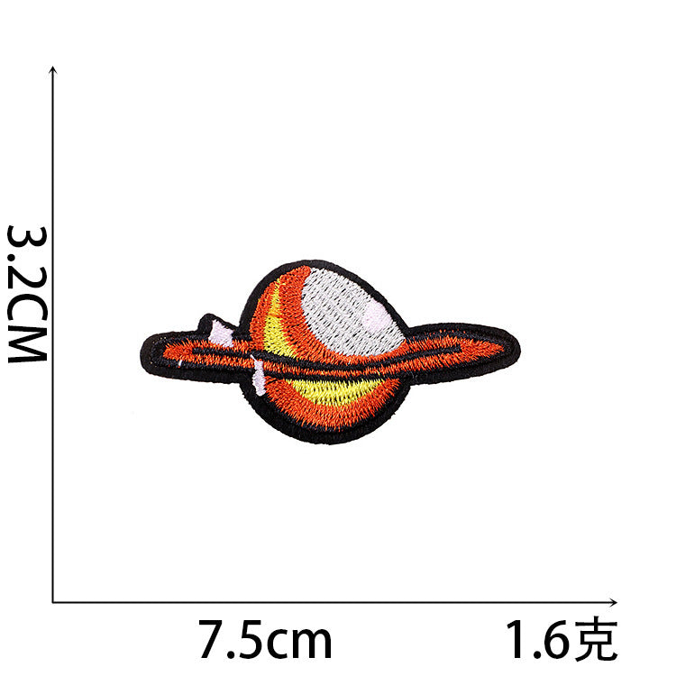 Wholesale Mixed Cartoon Cat And Astronaut Embroidered Patches Polyester Self Adhesive Clothing Decorative Accent For Everyday Boutique And Gift