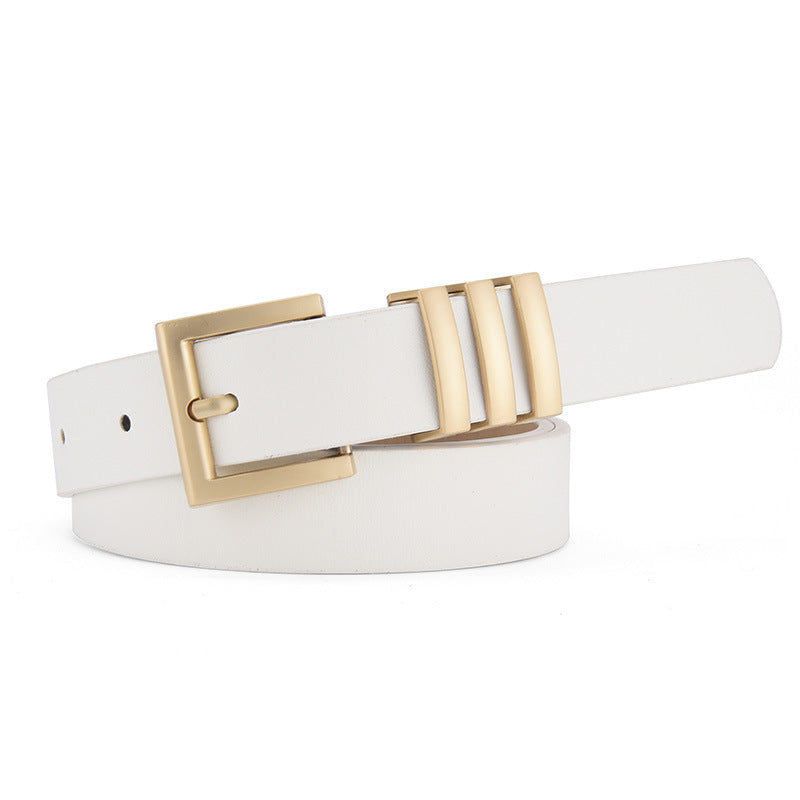 Wholesale Trendy Thin Belt Fashion Versatile Jeans Dress Belt