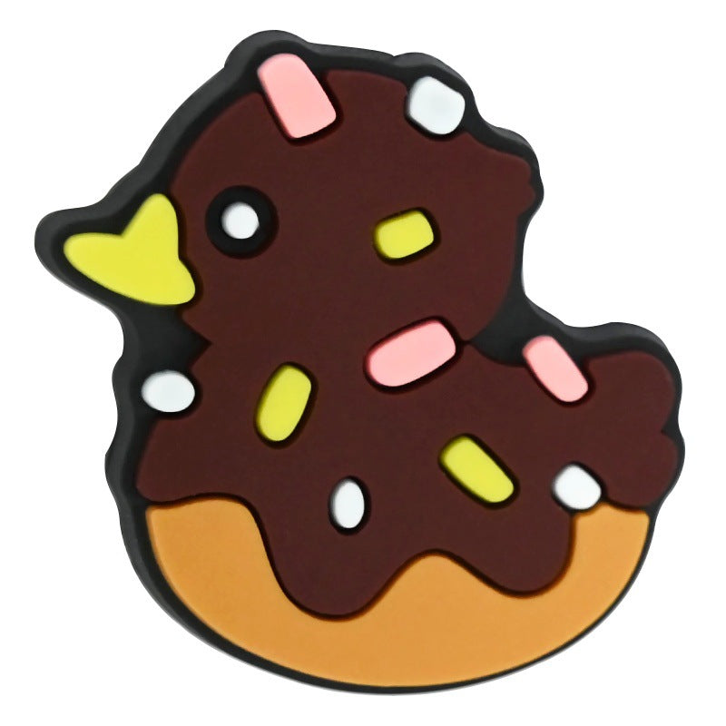 Wholesale Random 100pcs/pack   Cartoon duck beaded  Focal Beads