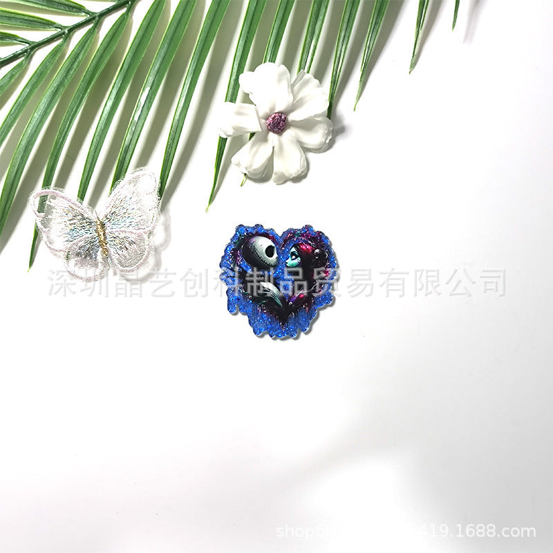 Wholesale 10 pcs/pack Halloween sequin acrylic DIY accessories