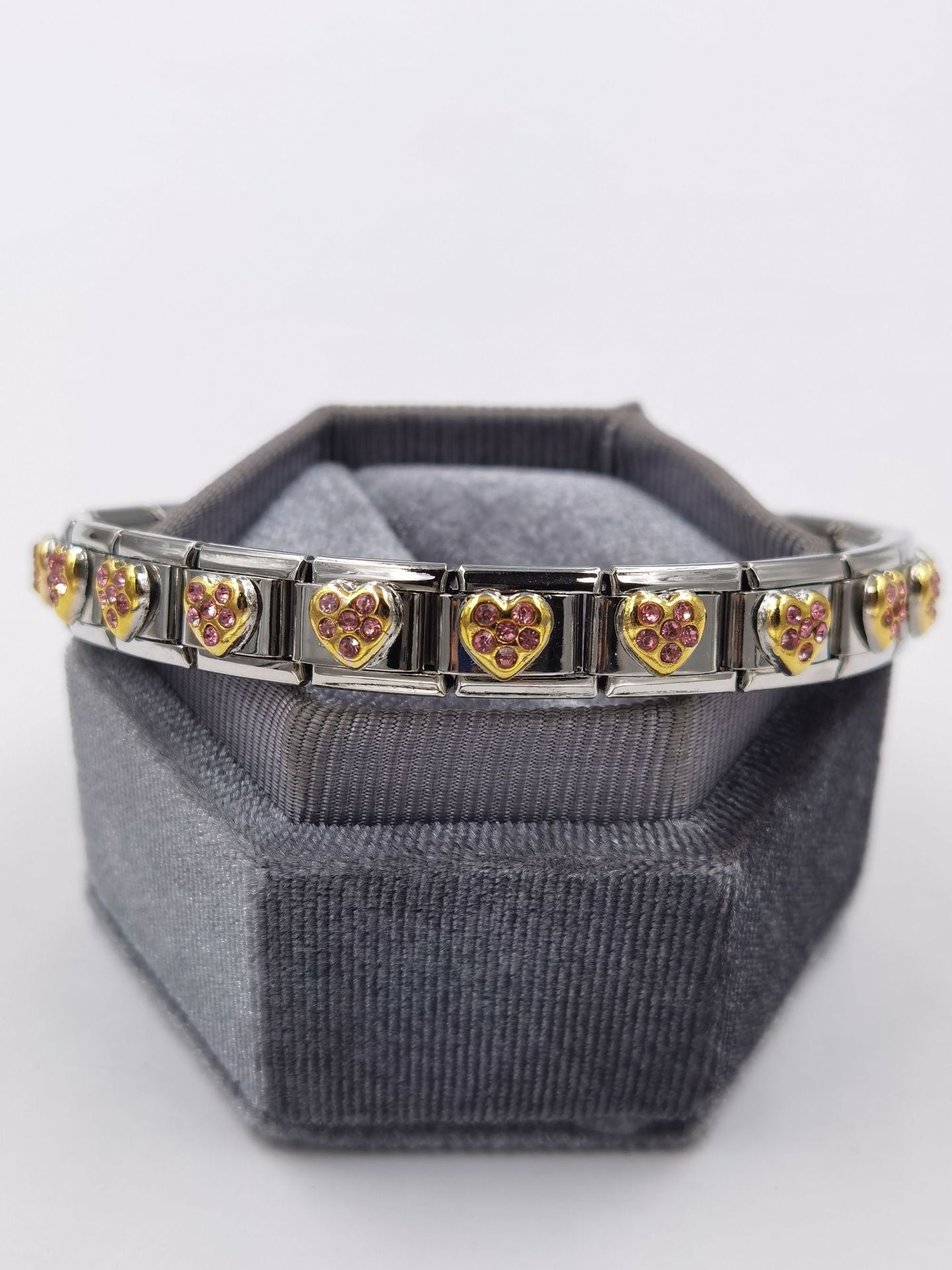 Wholesale Italian Charm Bracelet DIY Module Splicing Stainless Steel Bracelet Accessories Charms