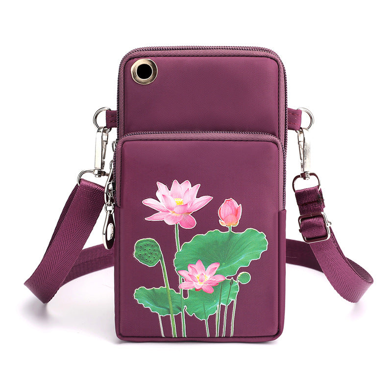 Wholesale Oxford Cloth Cell Phone Shoulder Cloth Bag