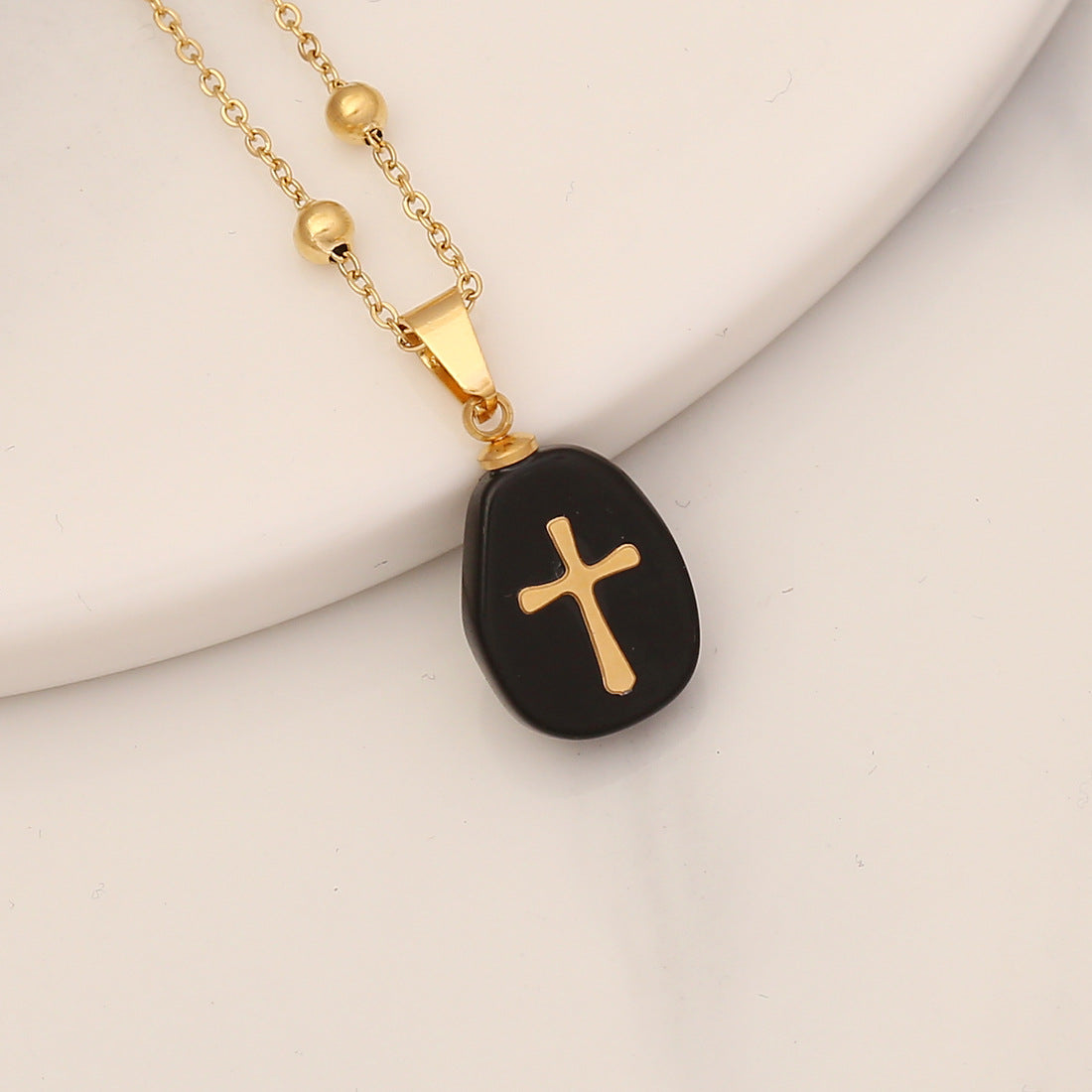 Wholesale cross necklace Luxury Necklaces Stainless Steel Necklace