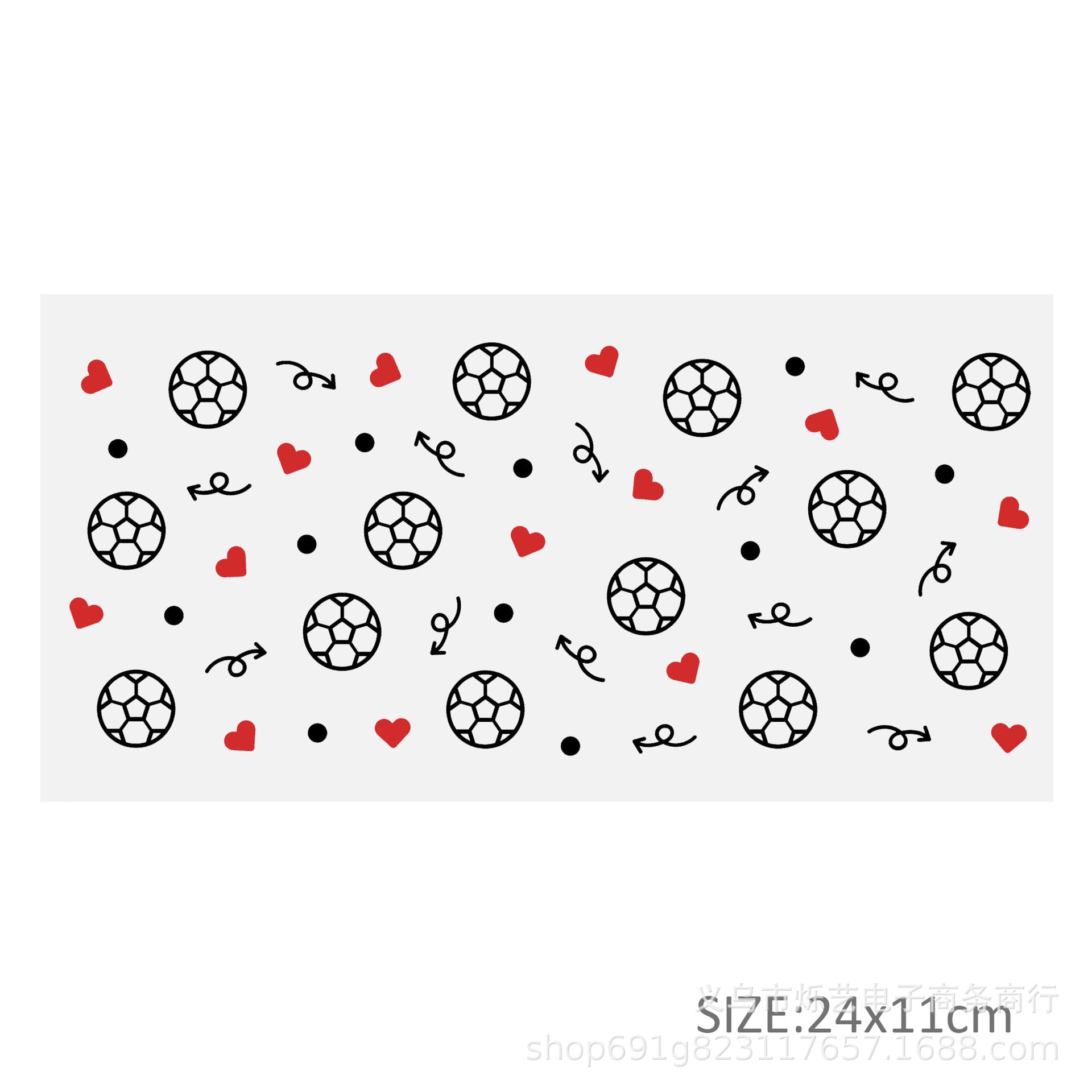 Wholesale Hamburgers and French fries food category 16oz Cup UV DTF Wraps