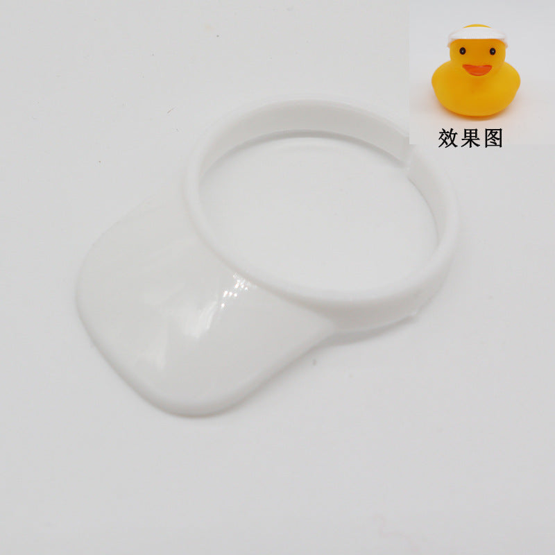 Wholesale 100pcs/pack small duck toy hat accessories