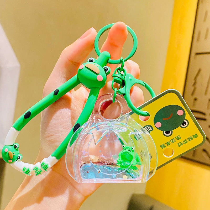 Wholesale Cartoon Frog Acrylic Keychains