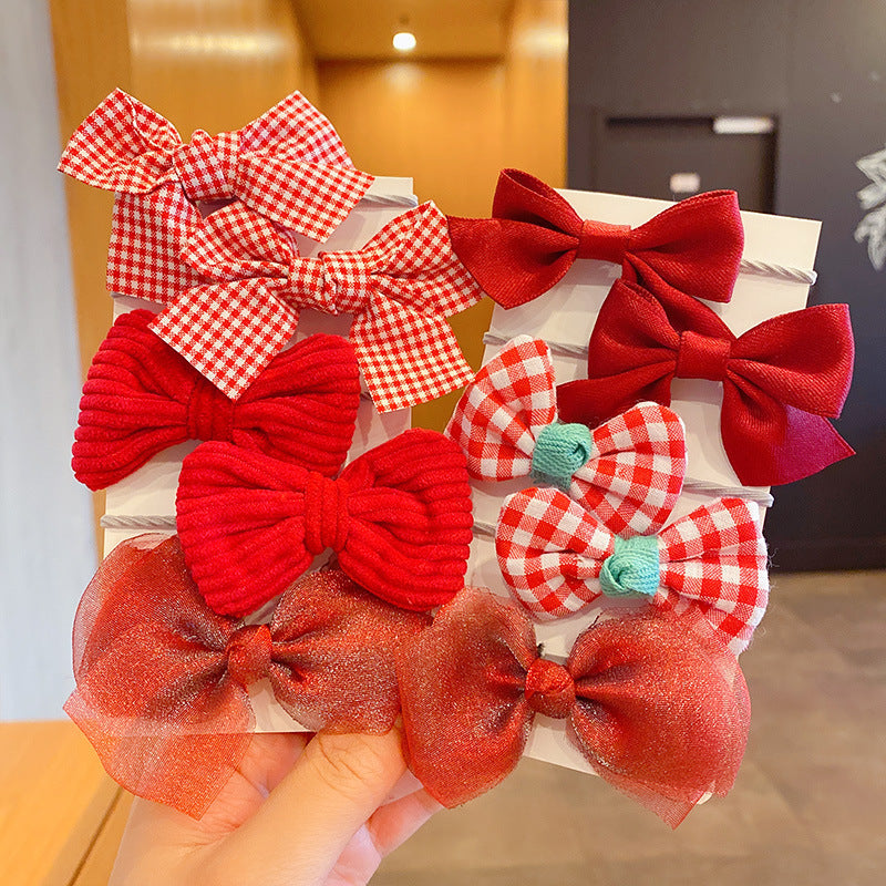 Wholesale Children's Rubber Band Baby Cute Girl Headband Bow Headband
