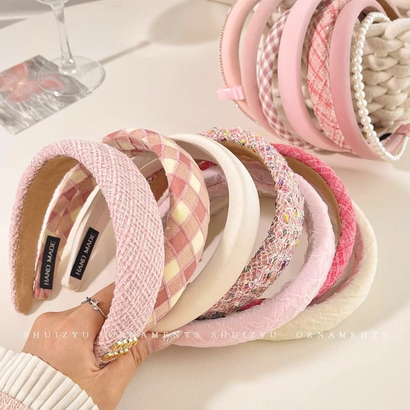 Wholesale 2023 Pink Fabric Headband