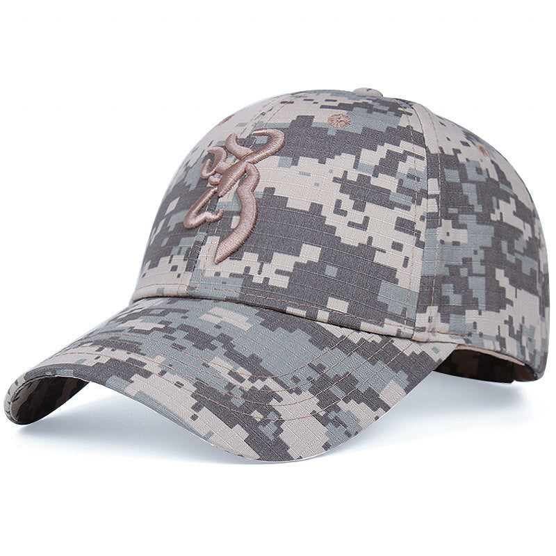 Wholesale Embroidered baseball cap visor camouflage cap