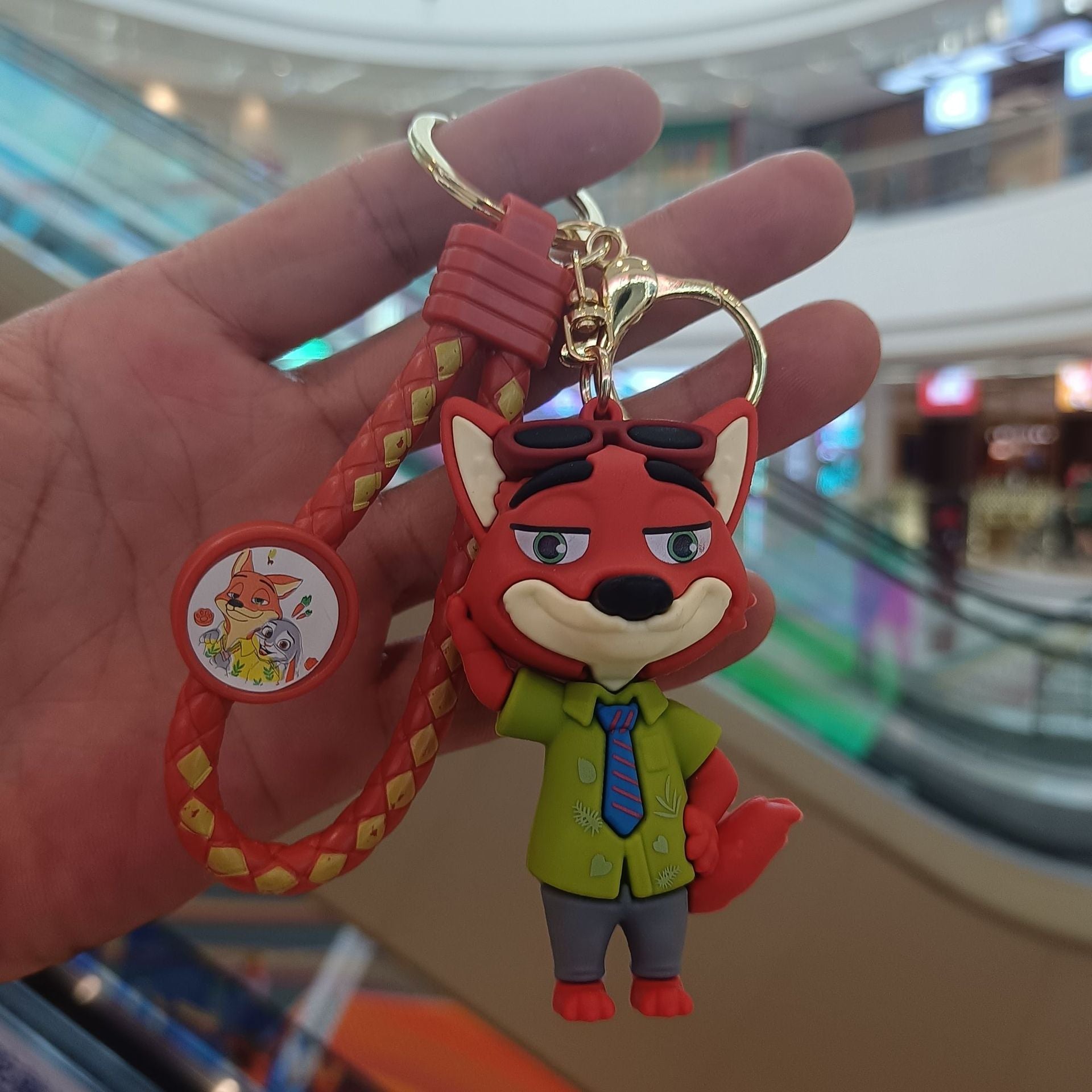 Wholesale  Cartoon Animal Silicone Keychain OLY Exclusive