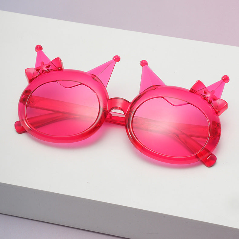 Wholesale Children's Cute Super Cute Sunscreen Bow Sunglasses