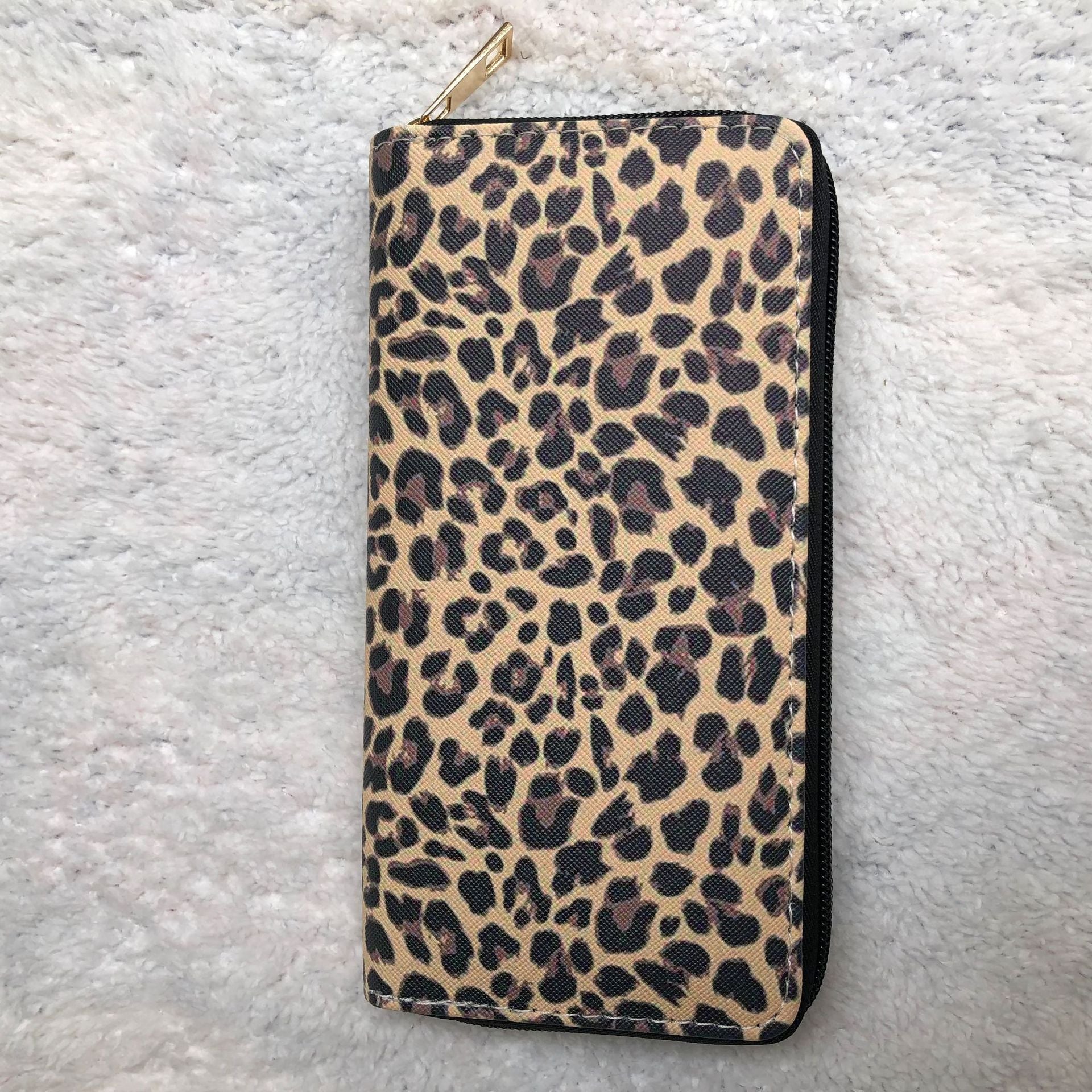 Wholesale Western Style Christmas PU Printed Wallet